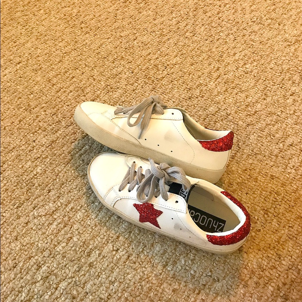 Goodnight macaroon red star sneakers